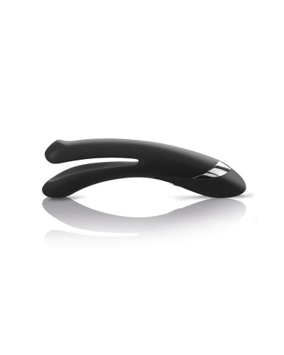 Вибратор двойной с электростимуляцией Mystim Tingling Aparte eStim Black, миостимулятор - Фото №2