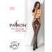 Эротические колготки-бодистокинг Passion S001 black, с доступом и с открытыми бедрами - Фото №6