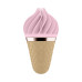 Морозиво-спінатор Satisfyer Lay-On - Sweet Treat Pink/Brown, 10 режимів роботи, водонепроникний - Фото №1