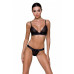 Комплект білизни Passion Exclusive GLAMISS SET S/M, black - Фото №1