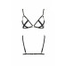 Відкритий бюстгальтер-стрепи Passion Exclusive NICKY BRA L/XL, black - Фото №5