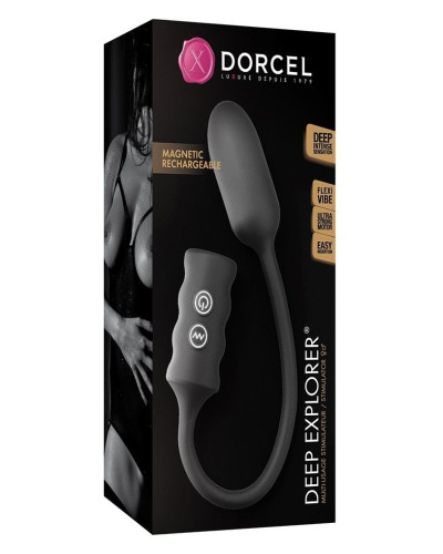 Виброяйцо Dorcel Deep Explorer, подходит для вагинальной и анальной стимуляции, мощное - Фото №6