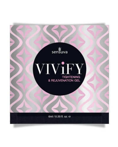 Пробник сужающиего гелю Sensuva - Vivify Tightening & Rejuvenation (6 мл) - Фото №1