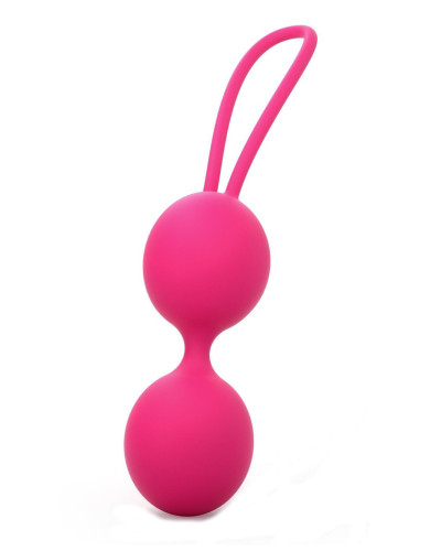 Вагинальные шарики Dorcel Dual Balls Magenta, диаметр 3,6см, вес 55гр - Фото №1