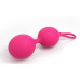 Вагинальные шарики Dorcel Dual Balls Magenta, диаметр 3,6см, вес 55гр - Фото №2