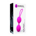 Вагинальные шарики Dorcel Dual Balls Magenta, диаметр 3,6см, вес 55гр - Фото №3