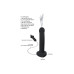 Кончающий фаллоимитатор Strap-On-Me Dildo Cum Black, диаметр 3,6см, силикон, насадка для страпона - Фото №3