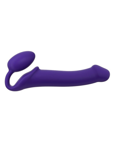 Безремневой страпон Strap-On-Me Violet L, полностью регулируемый, диаметр 3,7см - Фото №1