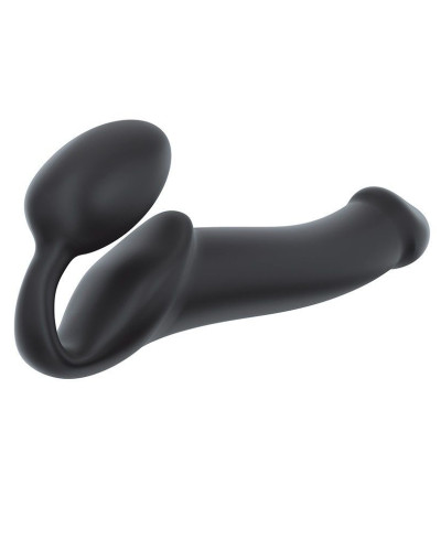 Безремінний страпон Strap-On-Me Black L, повністю регульований, діаметр 3,7 см - Фото №2