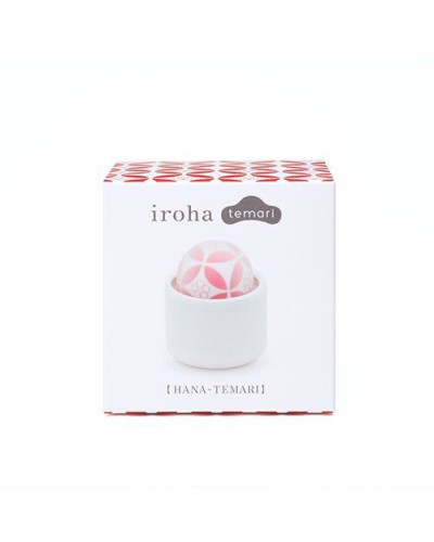 Потужний вібратор-кулька IROHA TEMARI Hana, що не передає вібрацію на футляр - Фото №2