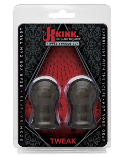 Присоски для сосків Doc Johnson Kink - Tweak - Nipple Sucker Set - Фото №2