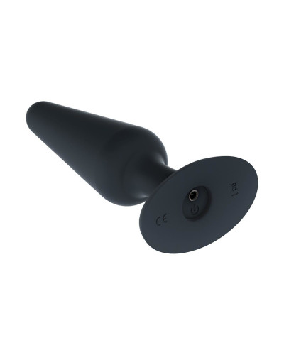 Анальна пробка з вібрацією Dorcel Best Vibe Plug M, макс. діаметр 4,1см, soft-touch силікон - Фото №2