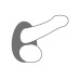 Ерекційне кільце Dorcel Liquid-Soft Teardrop для члена і мошонки, soft-touch силікон - Фото №3