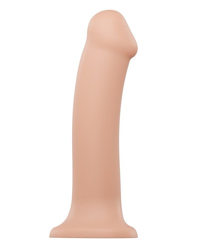 Насадка для страпона Strap-On-Me Dual Density Dildo Flesh XL, диаметр 4,5см, двухслойная, гибкая - Фото №1