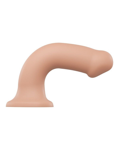 Насадка для страпона Strap-On-Me Dual Density Dildo Flesh XL, диаметр 4,5см, двухслойная, гибкая - Фото №2