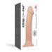 Насадка для страпона Strap-On-Me Dual Density Dildo Flesh XL, диаметр 4,5см, двухслойная, гибкая - Фото №4