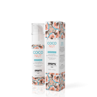 Масажна олія EXSENS Coconut 50 мл розігріває, без цукру, без парабенів, їстівне