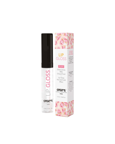 Стимулювальний блиск для губ EXSENS Lip Gloss 7,4 мл, ефект поколювання і холод-тепло - Фото №3