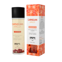 Масажна олія EXSENS Carnelian Apricot (бадьорна з сердоліком) 100мл, натуральна