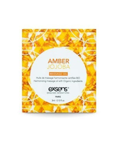 Пробник масажної олії EXSENS Amber Jojoba 3мл - Фото №1