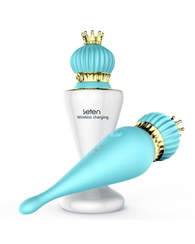 Королівський вібратор Leten Dream Key з індукційною зарядкою, водонепроникний - Фото №4