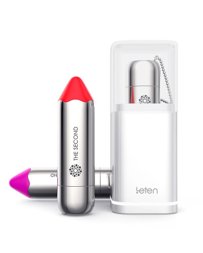 Вибропуля Leten The Second scented powder с индукционной зарядкой, водонепроницаемая, очень мощная - Фото №3