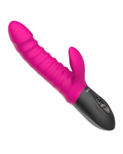 Пульсатор-кролик Leten Vibrator Passionate с подогревом и вибрацией клиторального отростка - Фото №1