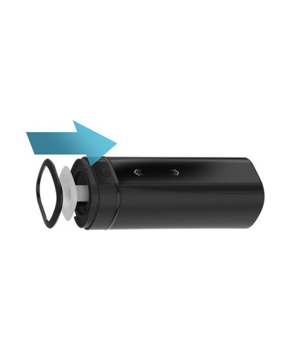 Мастурбатор Kiiroo Onyx +, 10 стисних кілець, не треба рухати, теледільдоніка - Фото №5