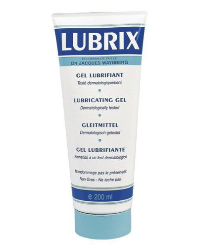 Лубрикант на водній основі Lubrix (200 мл) (м'ята упаковка!!!) - Фото №1
