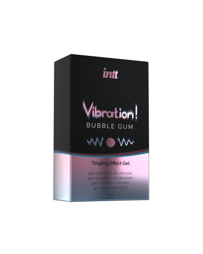 Рідкий вібратор Intt Vibration Bubble Gum (15 мл) (без пакування!!!) - Фото №4