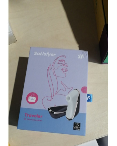 Вакуумний кліторальний стимулятор Satisfyer Traveler (м"ята упаковка!!!) - Фото №2