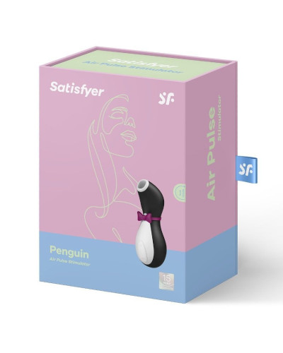 Вакуумний кліторальний стимулятор Satisfyer Penguin (м'ята упаковка!!!) - Фото №4