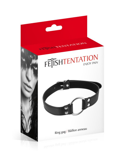 Кляп із кільцем Fetish Tentation Ring Gag - Фото №2