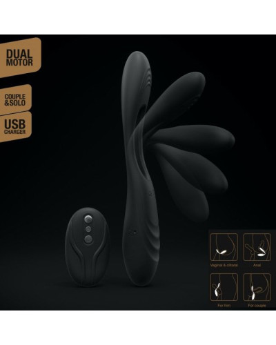 Вибратор для пар Dorcel MULTI JOY с пультом ДУ - Фото №4