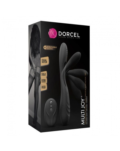 Вибратор для пар Dorcel MULTI JOY с пультом ДУ - Фото №7