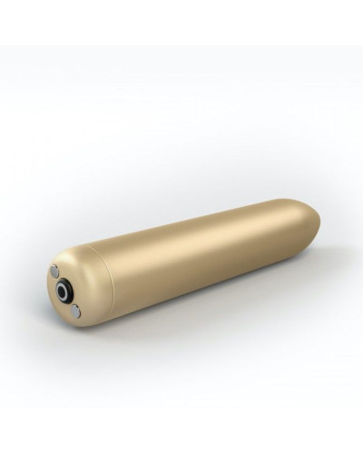 Перезаряжаемая вибропуля Dorcel Rocket Bullet Gold - Фото №1