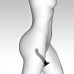Насадка для страпона Strap-On-Me P&G-Spot Dildo, силікон, розмір S - Фото №6