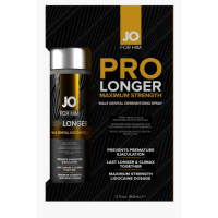 Пролонгирующий спрей JO Prolonger Spray with Lidocaine (60 мл), не содержит минеральных масел