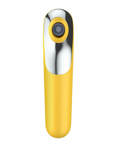 Смарт-вібратор та вакуумний стимулятор 2-в-1 Satisfyer Dual Love Yellow - Фото №2