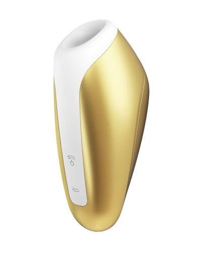 Миниатюрный вакуумный стимулятор Satisfyer Love Breeze Yellow - Фото №4