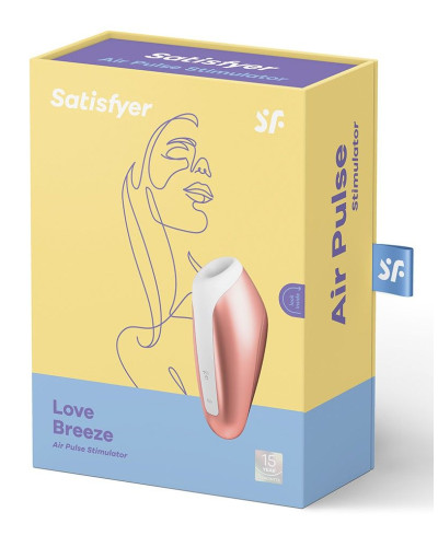 Мініатюрний вакуумний стимулятор Satisfyer Love Breeze Copper - Фото №3