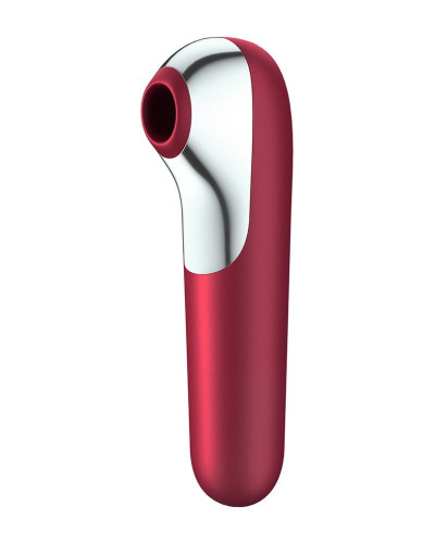 Смарт-вибратор и вакуумный стимулятор 2в1 Satisfyer Dual Love Pink - Фото №1