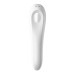 Смарт-вібратор та вакуумний стимулятор 2в1 Satisfyer Dual Pleasure White - Фото №3
