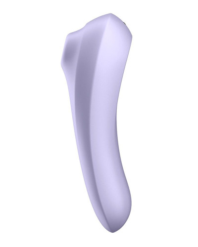 Смарт-вібратор та вакуумний стимулятор 2в1 Satisfyer Dual Pleasure Mauve - Фото №1