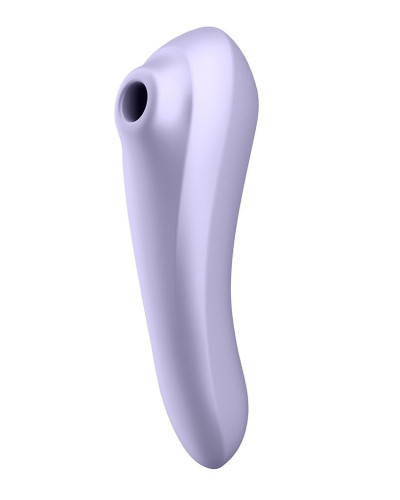 Смарт-вібратор та вакуумний стимулятор 2в1 Satisfyer Dual Pleasure Mauve - Фото №4