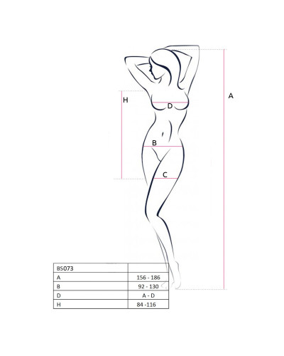 Відверта сукня-сітка Passion BS073 red - Фото №4