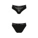 Трусики з широкою гумкою і мереживом Passion PS001 PANTIES L, black - Фото №5