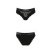 Трусики з широкою гумкою і мереживом Passion PS001 PANTIES M, black - Фото №5