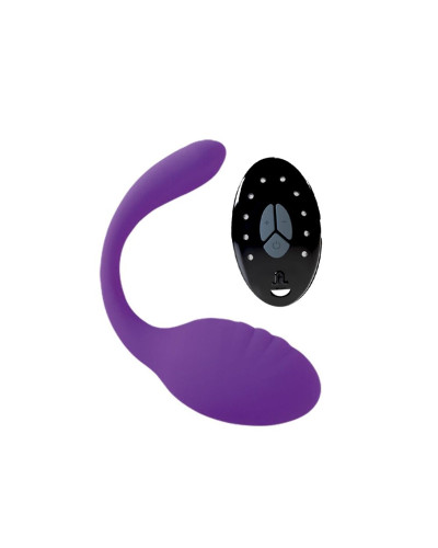 Віброяйце зі стимулятором клітора Adrien Lastic Smart Dream II з пультом LRS, можна під одяг - Фото №1