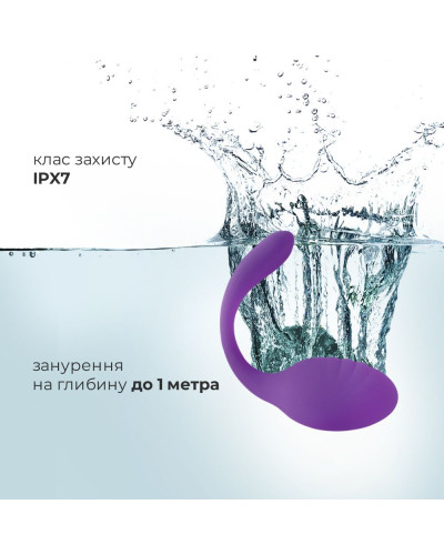 Віброяйце зі стимулятором клітора Adrien Lastic Smart Dream II з пультом LRS, можна під одяг - Фото №4